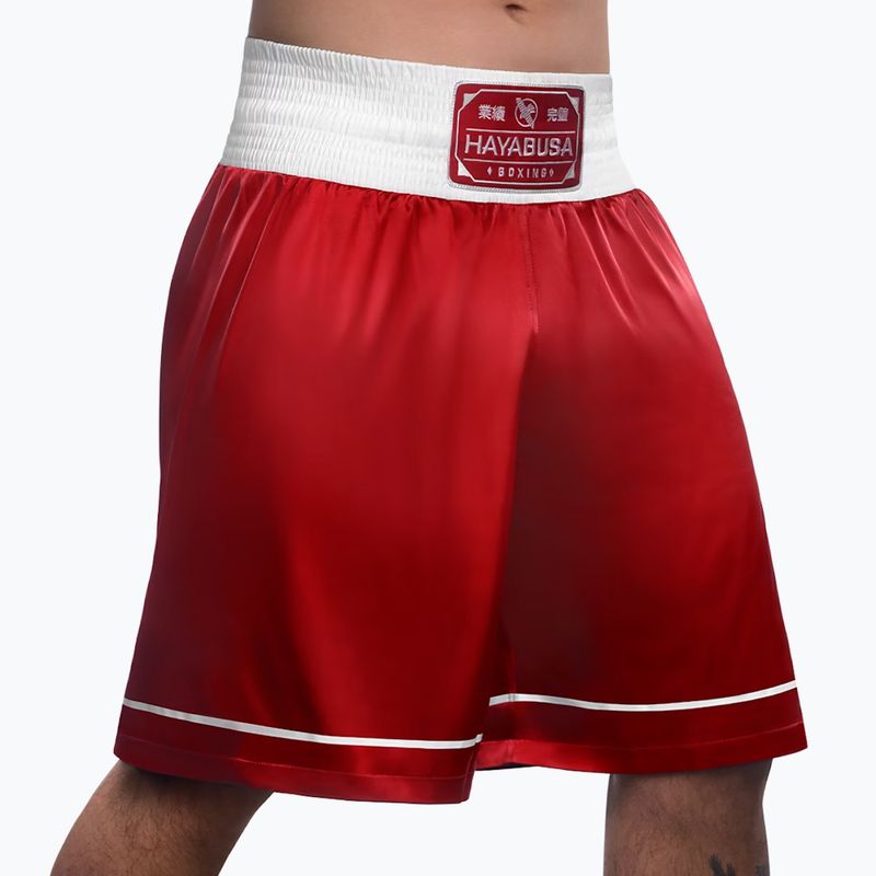 Pantaloncini da allenamento Hayabusa Pro Boxing rosso 2