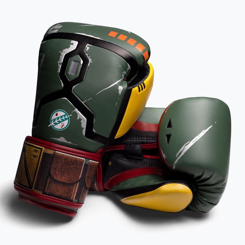 Guanti Hayabusa Star Wars Boba Fett verde/giallo 2