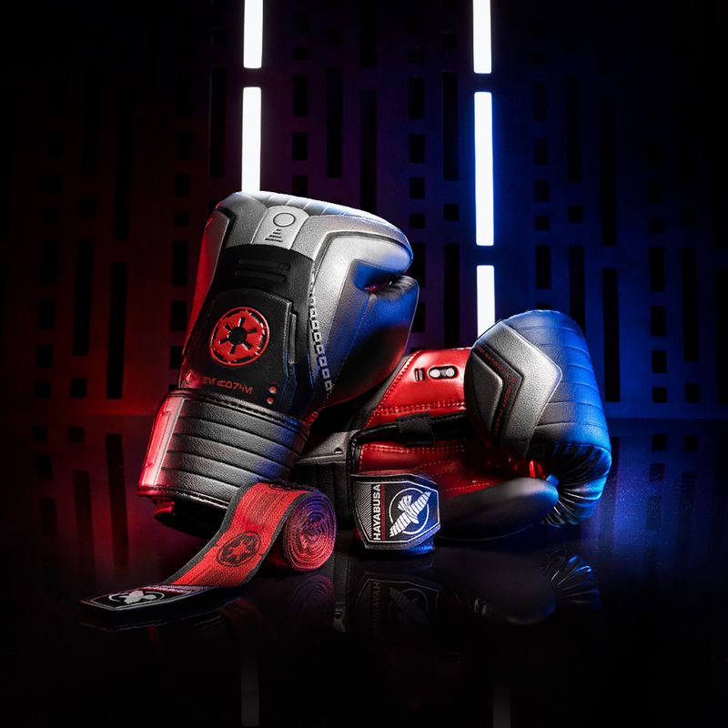Guanti Hayabusa Star Wars Sith nero/rosso 14