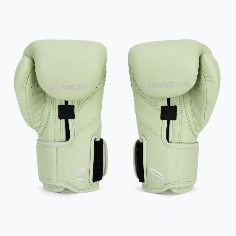 Guantoni da boxe estivi Hayabusa T3 Kanpeki verde muschio 3