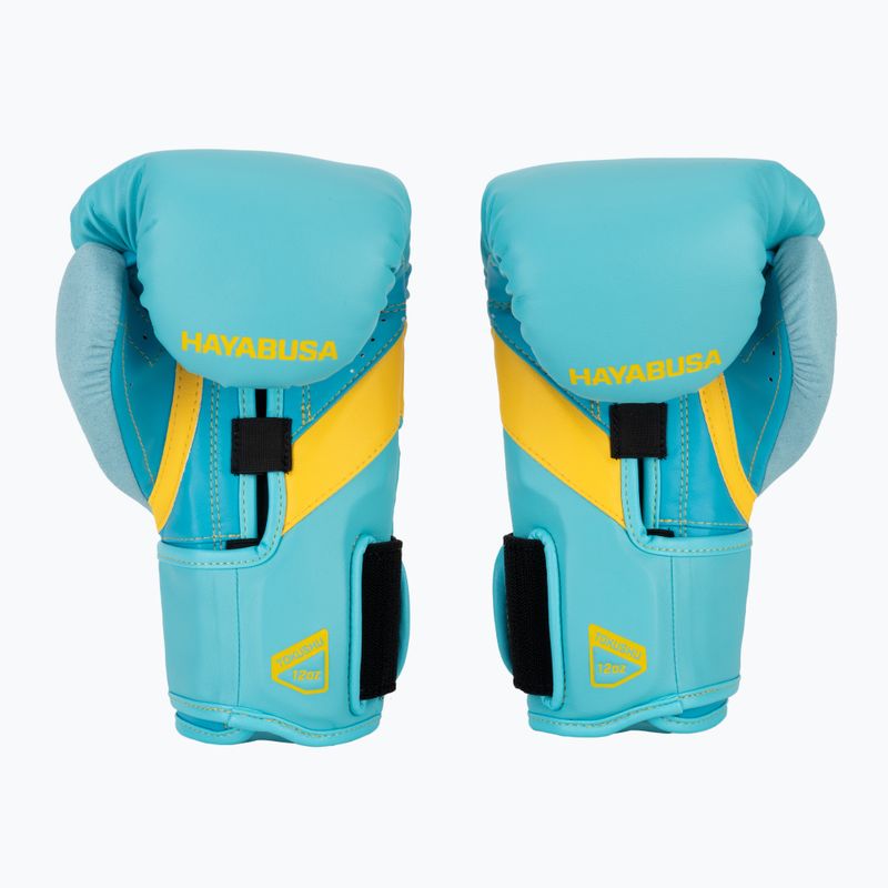 Guantoni da boxe Hayabusa T3 blu/giallo 3