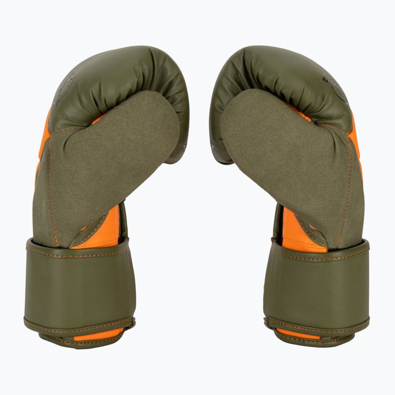 Guantoni da boxe Hayabusa T3 verde/arancio 4