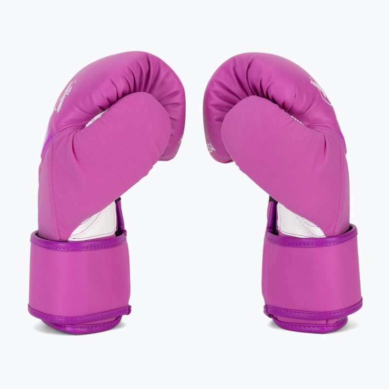 Hayabusa T3 Neon guantoni da boxe viola neon 4