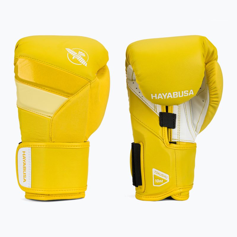Hayabusa T3 Neon guanti da boxe giallo neon