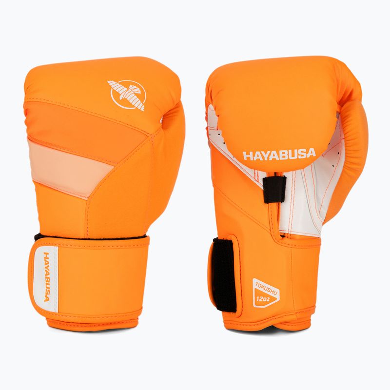 Guanti da boxe Hayabusa T3 Neon arancione neon