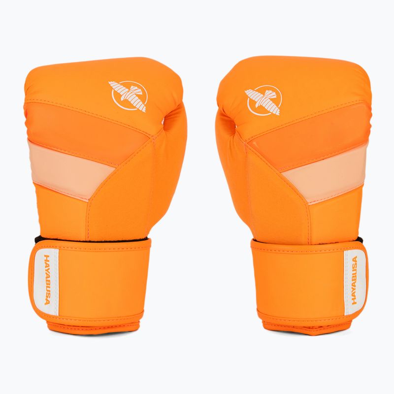 Guanti da boxe Hayabusa T3 Neon arancione neon 2
