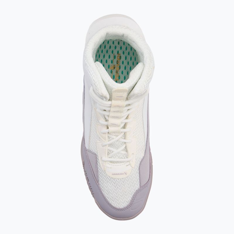 Scarpe da boxe Hayabusa Talon bianco/lavanda 5
