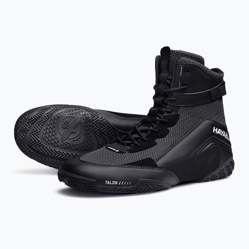 Scarpe da boxe Hayabusa Talon Boxe uomo nero 10