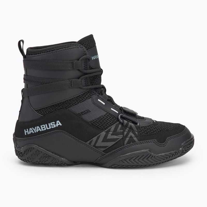 Scarpe da boxe Hayabusa Strike Boxing uomo nero 2