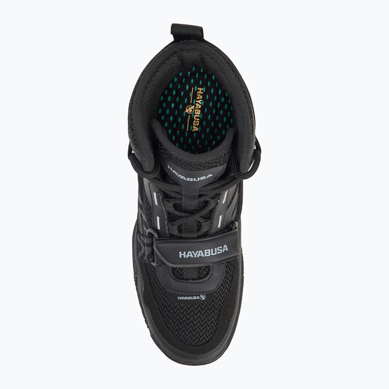 Scarpe da boxe Hayabusa Strike Boxing uomo nero 5