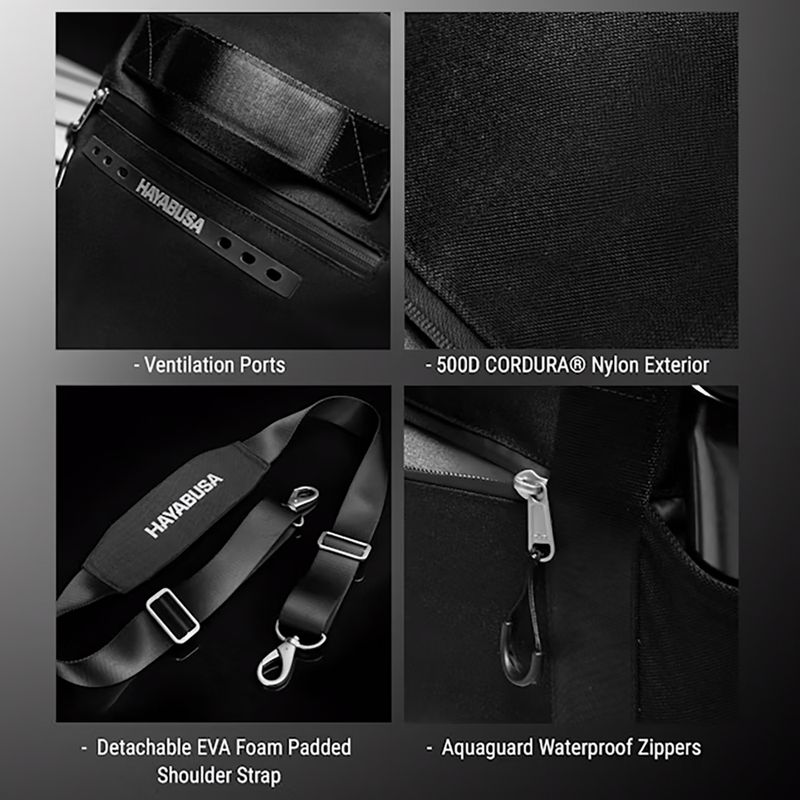 Hayabusa Airstream Athletic Duffle Bag 50 l nero 6