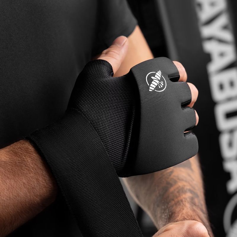 Guanti da presa Hayabusa Elite Quick Wraps, neri 4
