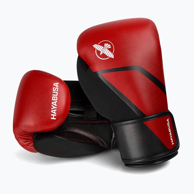 Guantoni da boxe Hayabusa E1 Boxing red/black 7