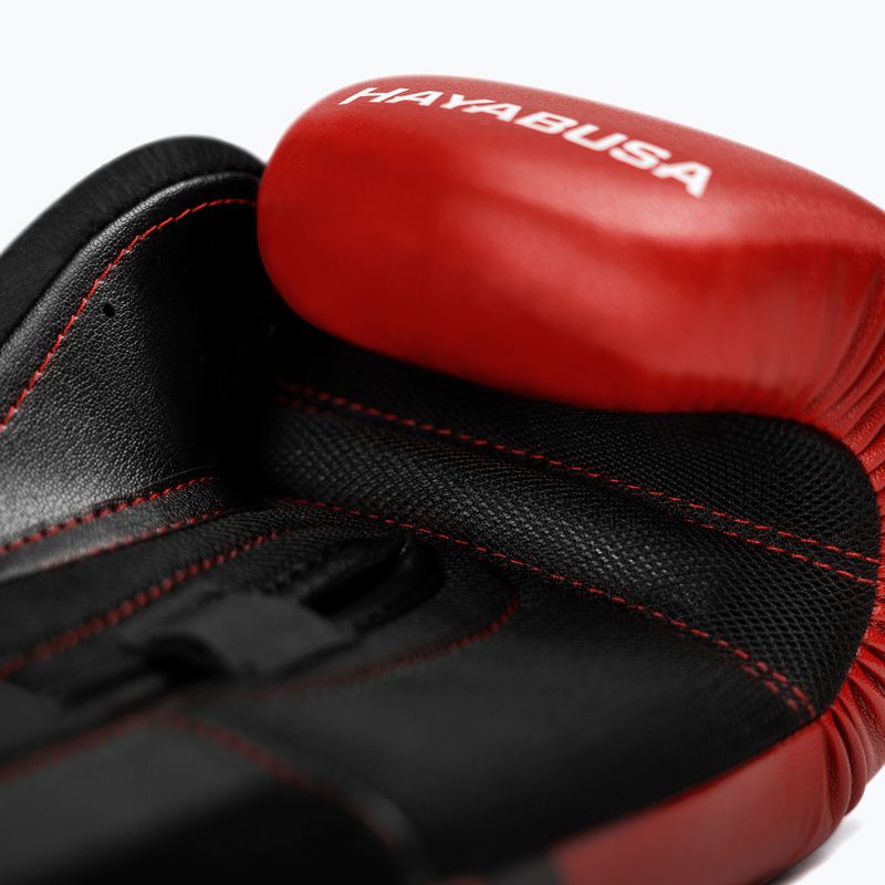 Guantoni da boxe Hayabusa E1 Boxing red/black 9