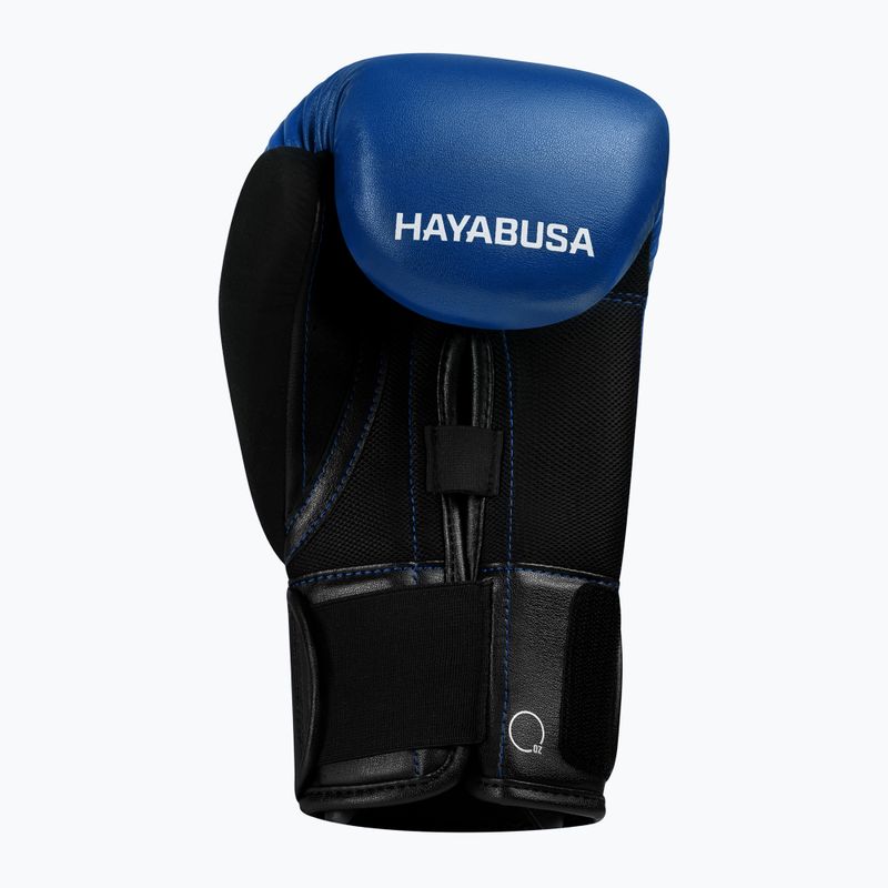 Guantoni da boxe Hayabusa E1 Boxing blue/black 4