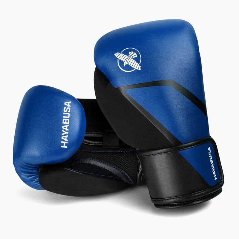 Guantoni da boxe Hayabusa E1 Boxing blue/black 7