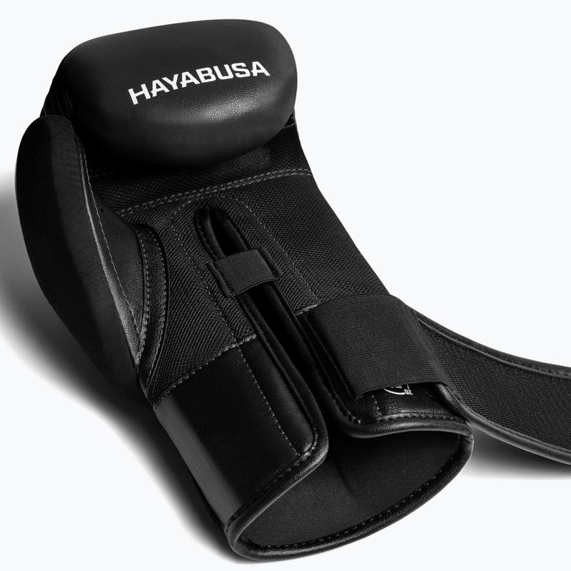 Guantoni da boxe Hayabusa E1 Boxing black/grey 4
