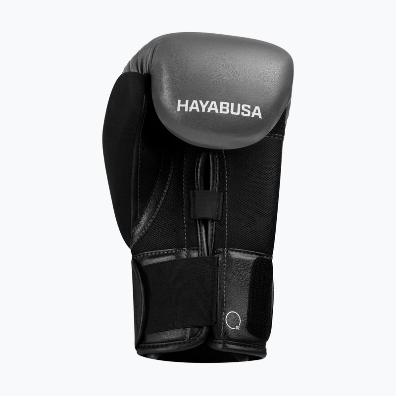 Guantoni da boxe Hayabusa E1 Boxing grey/black 4