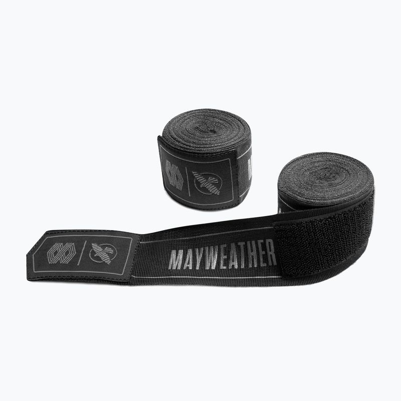 Fasce da boxe Hayabusa Mayweather Stretch Hand Wraps 450 g black 2
