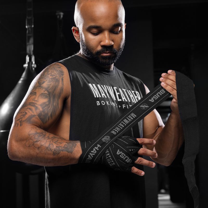 Fasce da boxe Hayabusa Mayweather Stretch Hand Wraps 450 g black 6
