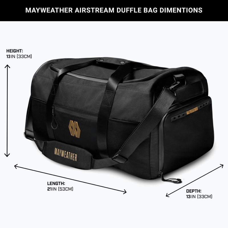 Hayabusa Mayweather Airstream Duffle Bag 50 l nero/oro 3