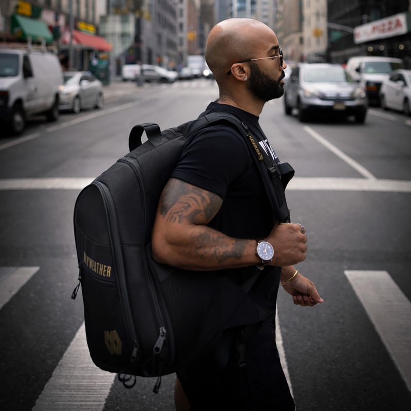 Zaino da allenamento Hayabusa Mayweather Boxing 30 l nero/oro 10