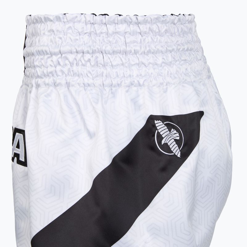Pantaloncini da allenamento uomo Hayabusa Core Fight white 5
