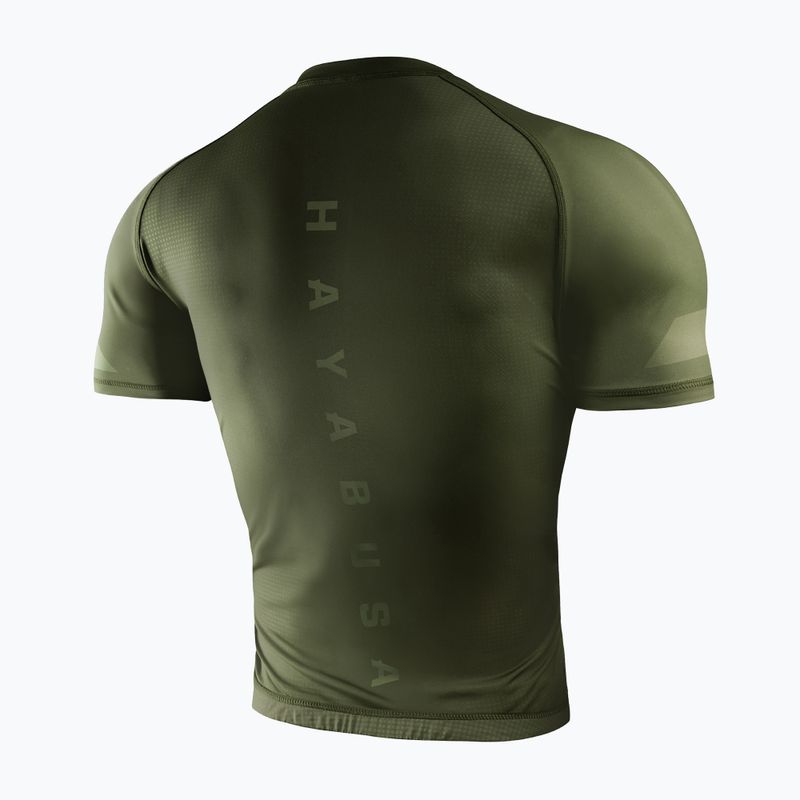 Rashguard uomo Hayabusa Core Rash Guard green 2