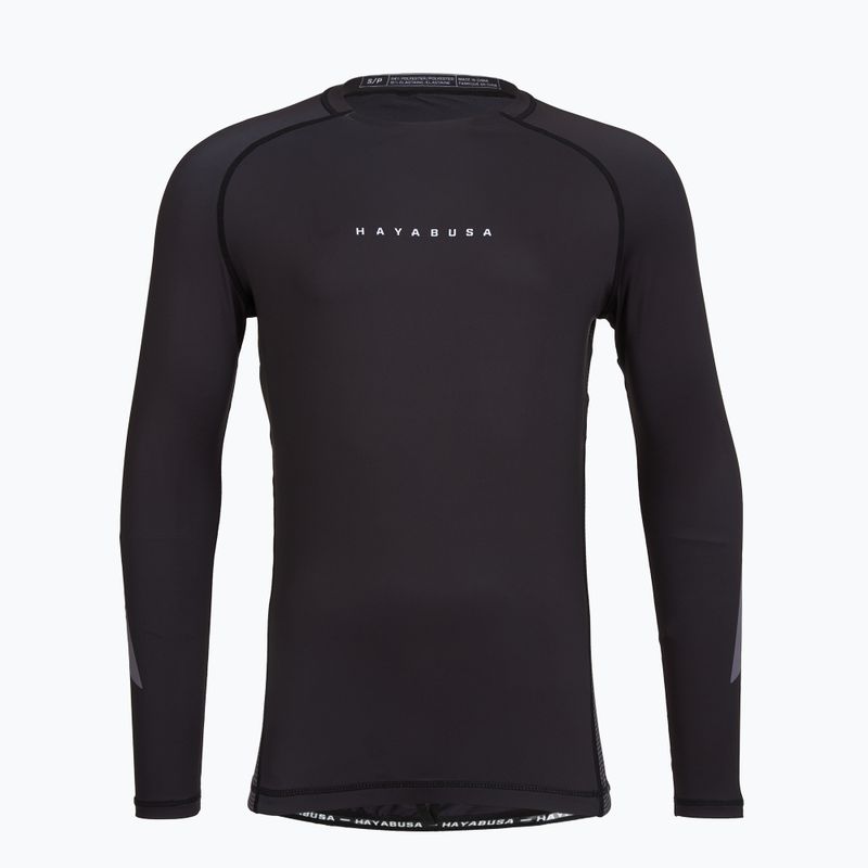 Rashguard a maniche lunghe da uomo Hayabusa Core Rash Guard black