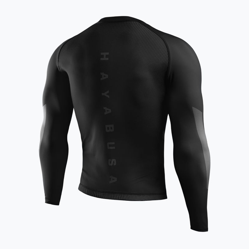 Rashguard a maniche lunghe da uomo Hayabusa Core Rash Guard black 2