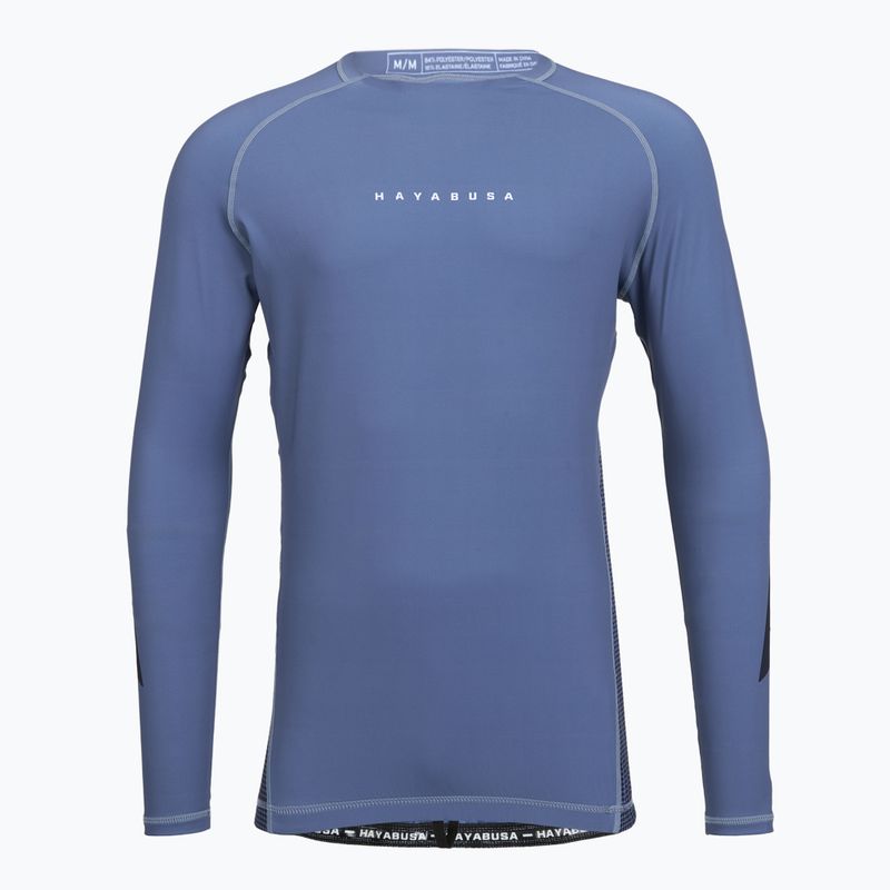 Rashguard a maniche lunghe da uomo Hayabusa Core Rash Guard blue