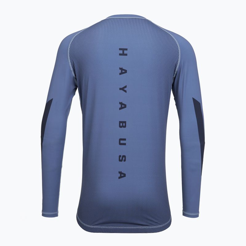 Rashguard a maniche lunghe da uomo Hayabusa Core Rash Guard blue 2