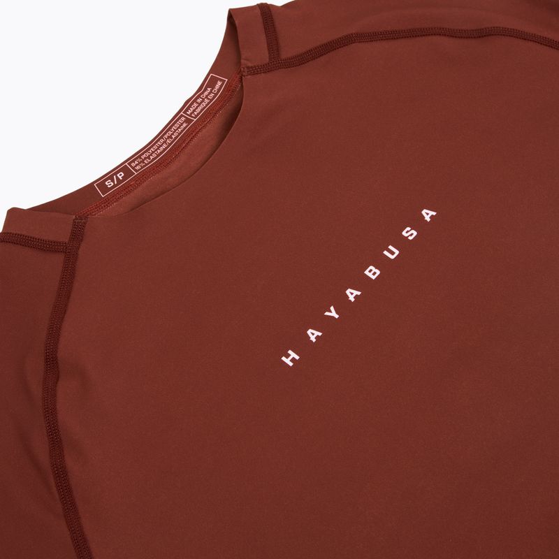 Rashguard a maniche lunghe da uomo Hayabusa Core Rash Guard red 3