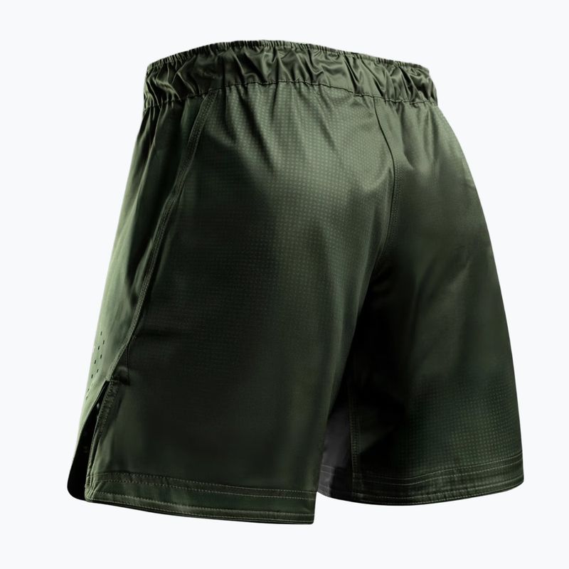 Pantaloncini da allenamento uomo Hayabusa Apex Fight 3/4 green 2