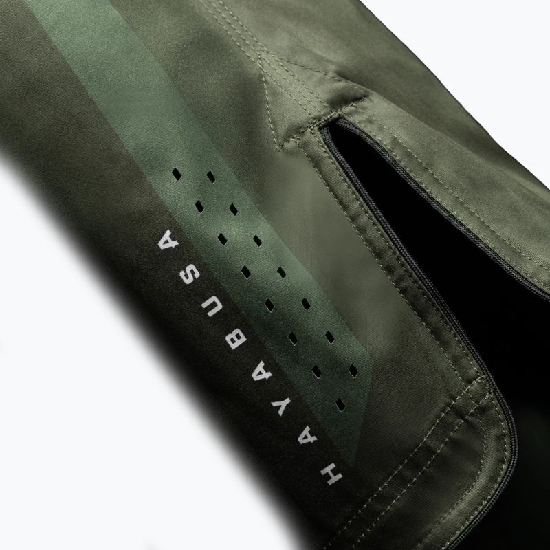 Pantaloncini da allenamento uomo Hayabusa Apex Fight 3/4 green 3