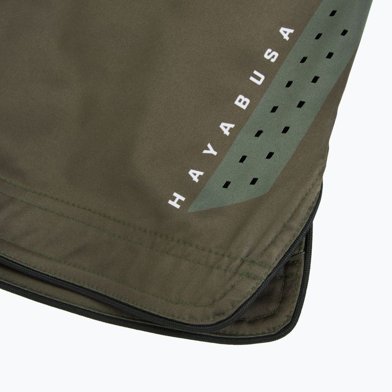 Pantaloncini da allenamento uomo Hayabusa Core Fight green 3