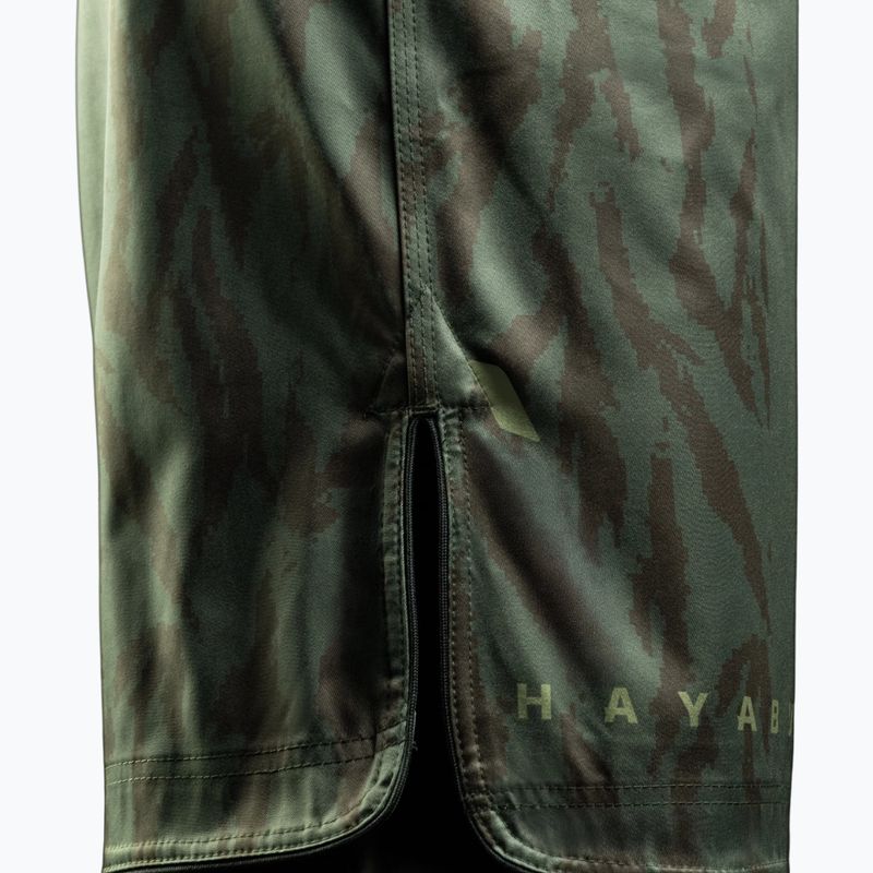 Pantaloncini da allenamento uomo Hayabusa Apex Fight Mid green 4
