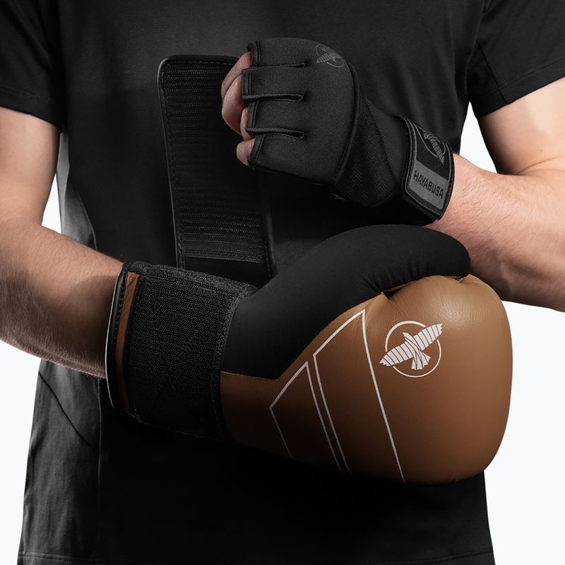 Guantoni da boxe Hayabusa S4 Leather golden brown 8