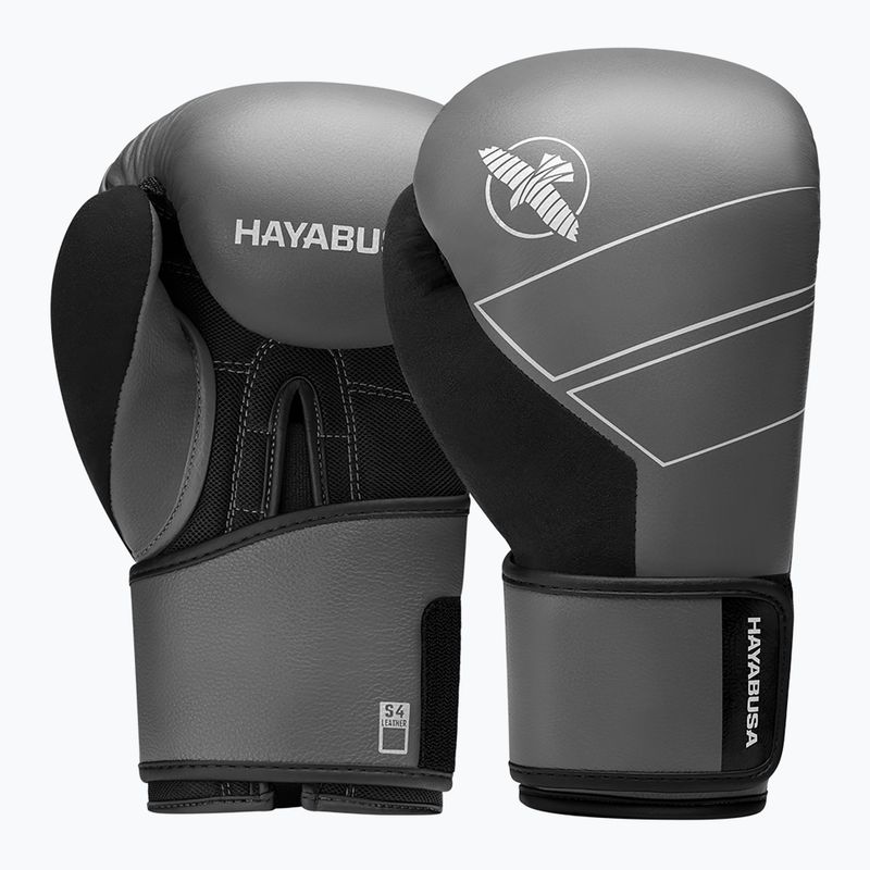 Guantoni da boxe Hayabusa S4 Leather grey