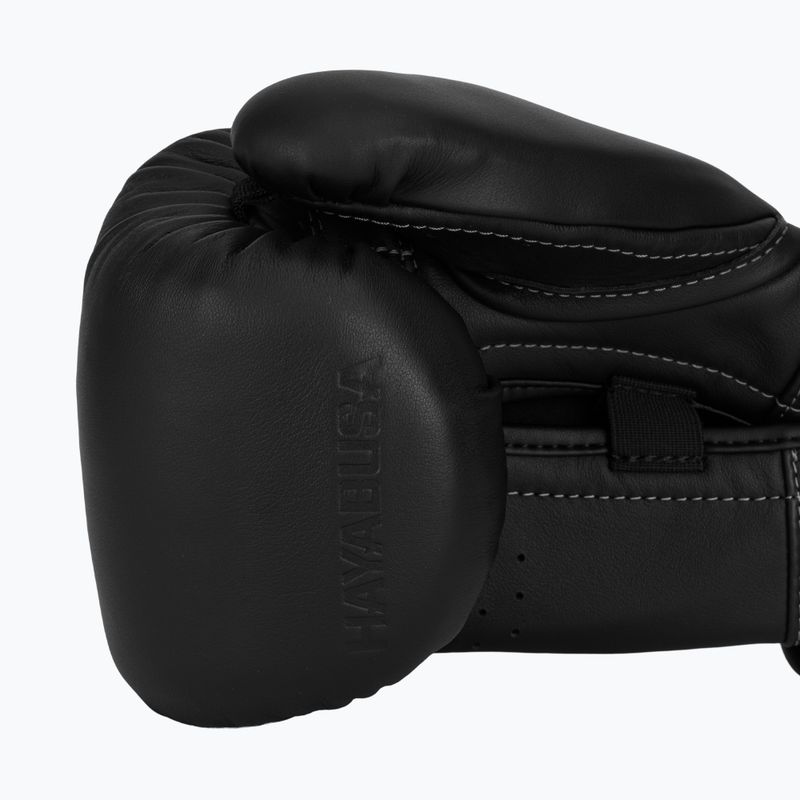 Guantoni da boxe Hayabusa E1 Leather black 7