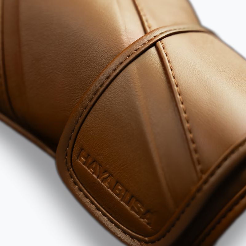 Guantoni da boxe Hayabusa E1 Leather brown 4