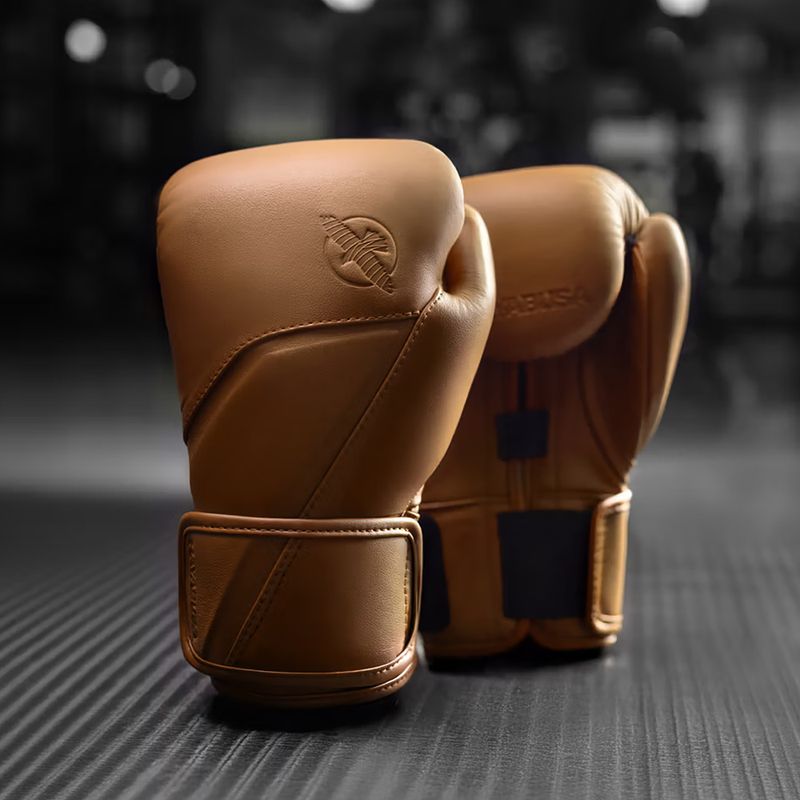 Guantoni da boxe Hayabusa E1 Leather brown 5