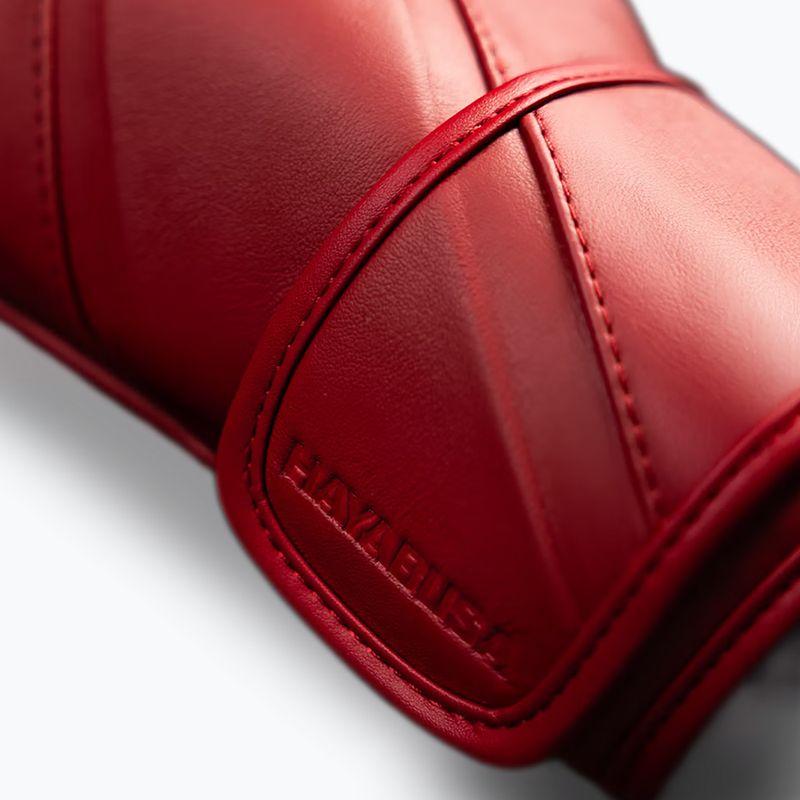Guantoni da boxe Hayabusa E1 Leather red 4