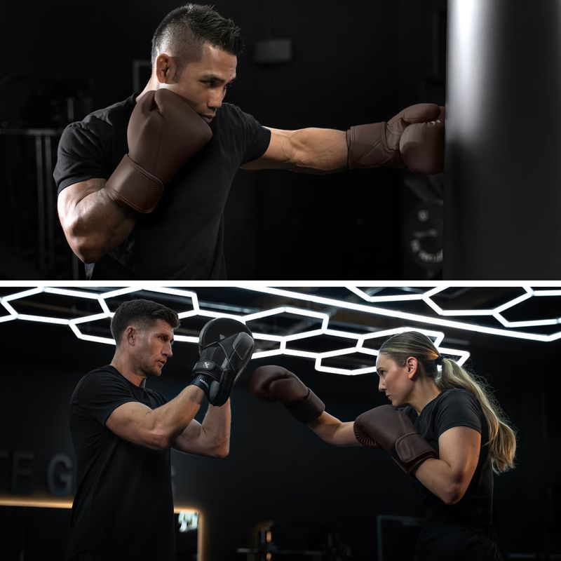 Guantoni da boxe Hayabusa T360 Leather brown 6