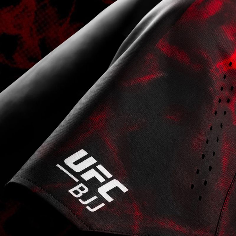 Pantaloncini da allenamento uomo Hayabusa X UFC BJJ Grappling red 3