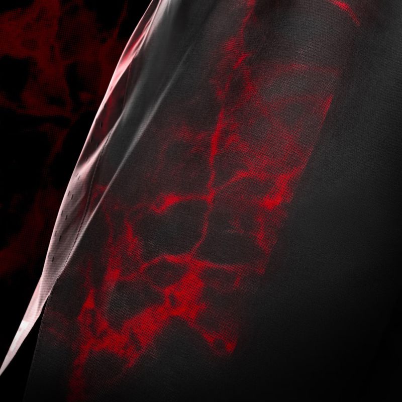 Pantaloncini da allenamento uomo Hayabusa X UFC BJJ Grappling red 4
