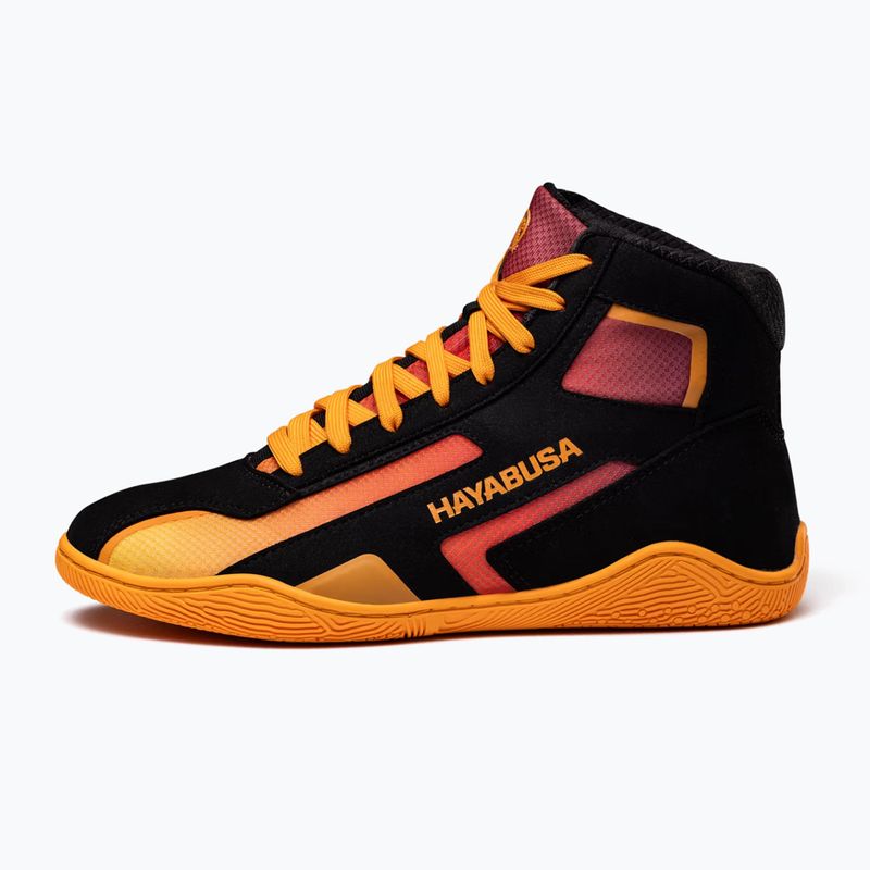 Scarpe da boxe Hayabusa Surge black/orange 2