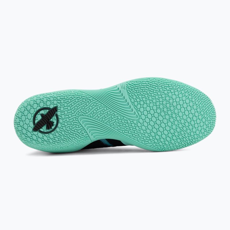 Scarpe da boxe Hayabusa Surge black/cyan 4