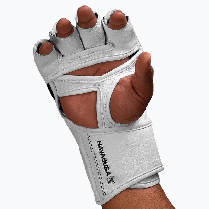 Guanti da grappling Hayabusa T3 MMA bianco/nero 5