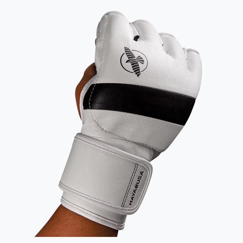 Guanti da grappling Hayabusa T3 MMA bianco/nero 7